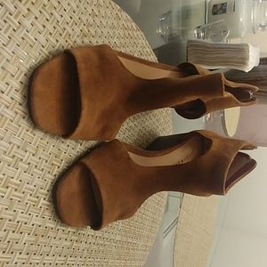 Lucky Brand Tapenade oiled Suede Sandals
